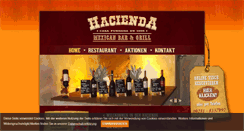 Desktop Screenshot of hacienda-hof.de